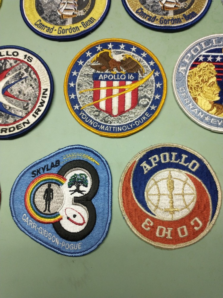 Apollo Lion Brothers Mission Patch Set