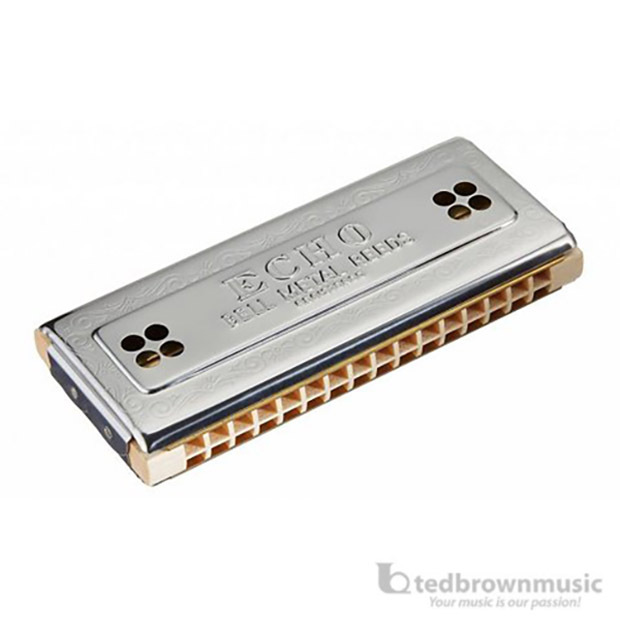 Hohner Tremolo Echo Harp Double-Sided C/G Harmonica - 54/64 CG
