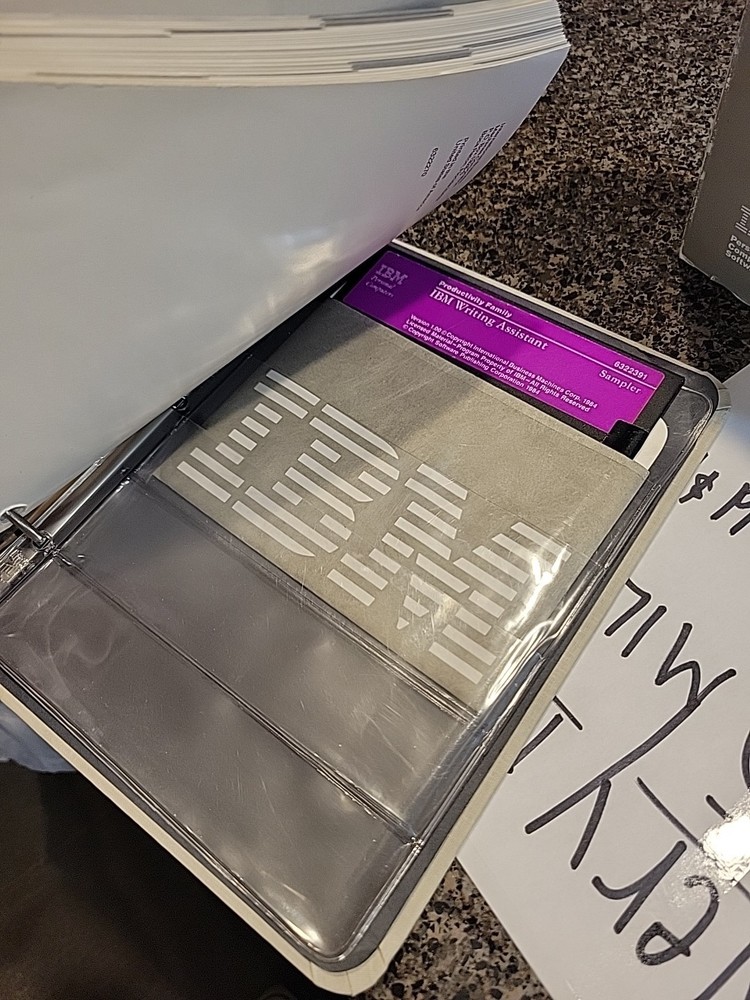 Retro 1984 IBM Writing Assistant PC