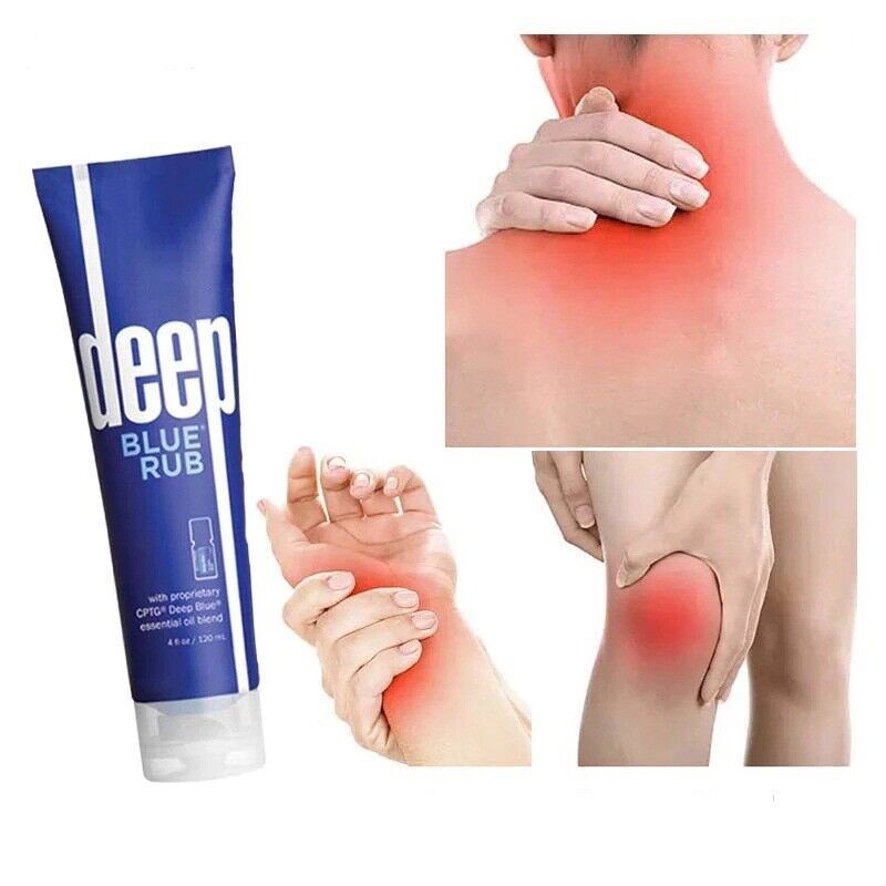 2Pack doTERRA Deep Blue Rub Body Cream - 4 oz