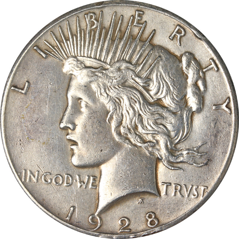 1928-P Peace Dollar - Rough