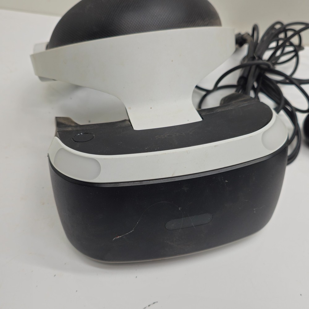 Sony PlayStation VR CUH-ZVR2 PS4 Headset Move Ctrls Processor Untested As-Is Set