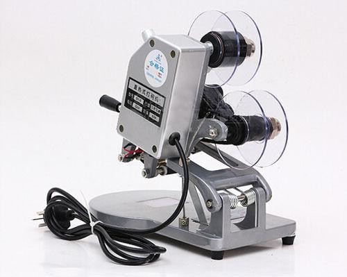 DY-8 Direct Thermal Foil Stamp Printer Coding Machine Date Ribbon Coder 220V