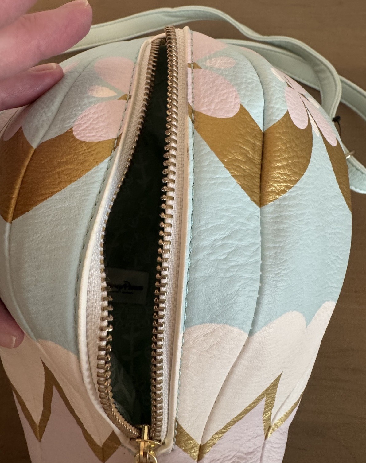 Disney Parks It’s A Small World Hot Air Balloon Cross Body Bag