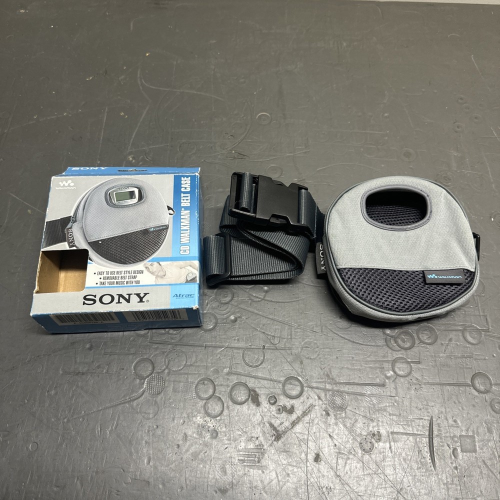 Sony Atrac CD Walkman Belt Case CDCASE4