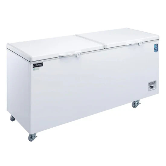 59" Solid White Commercial Chest Freezer