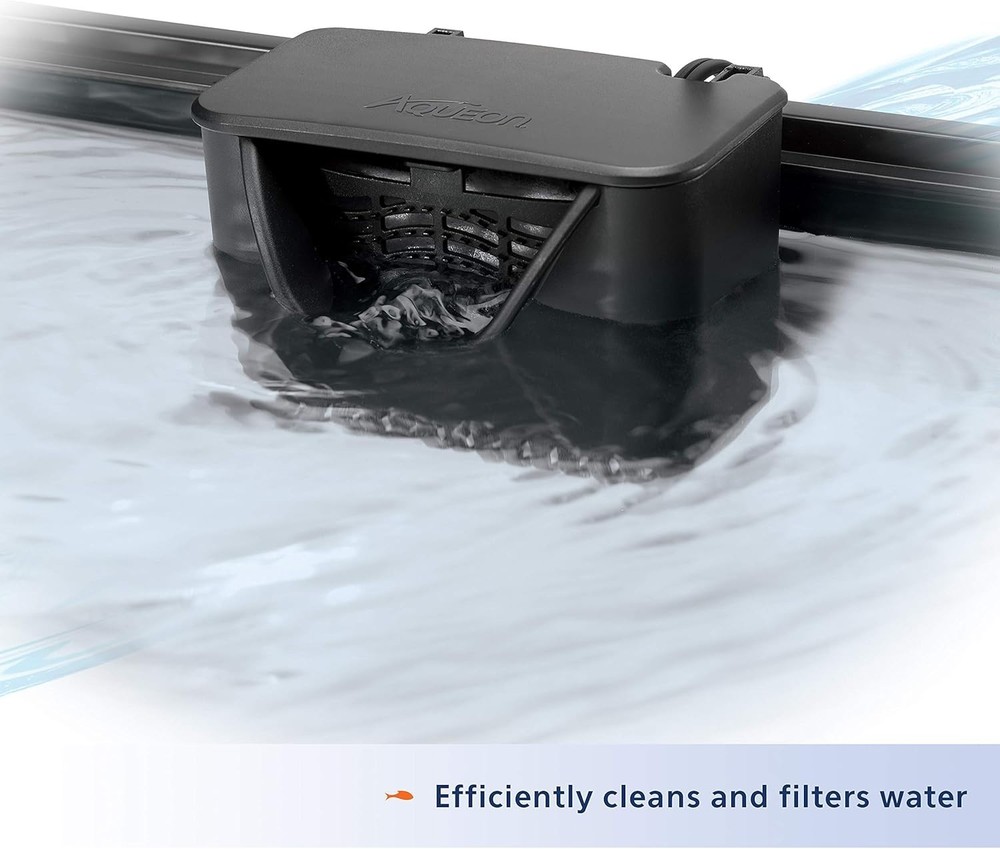 Aqueon QuietFlow E Internal Power Filter - Efficient 3 Gallon Aquarium Solution