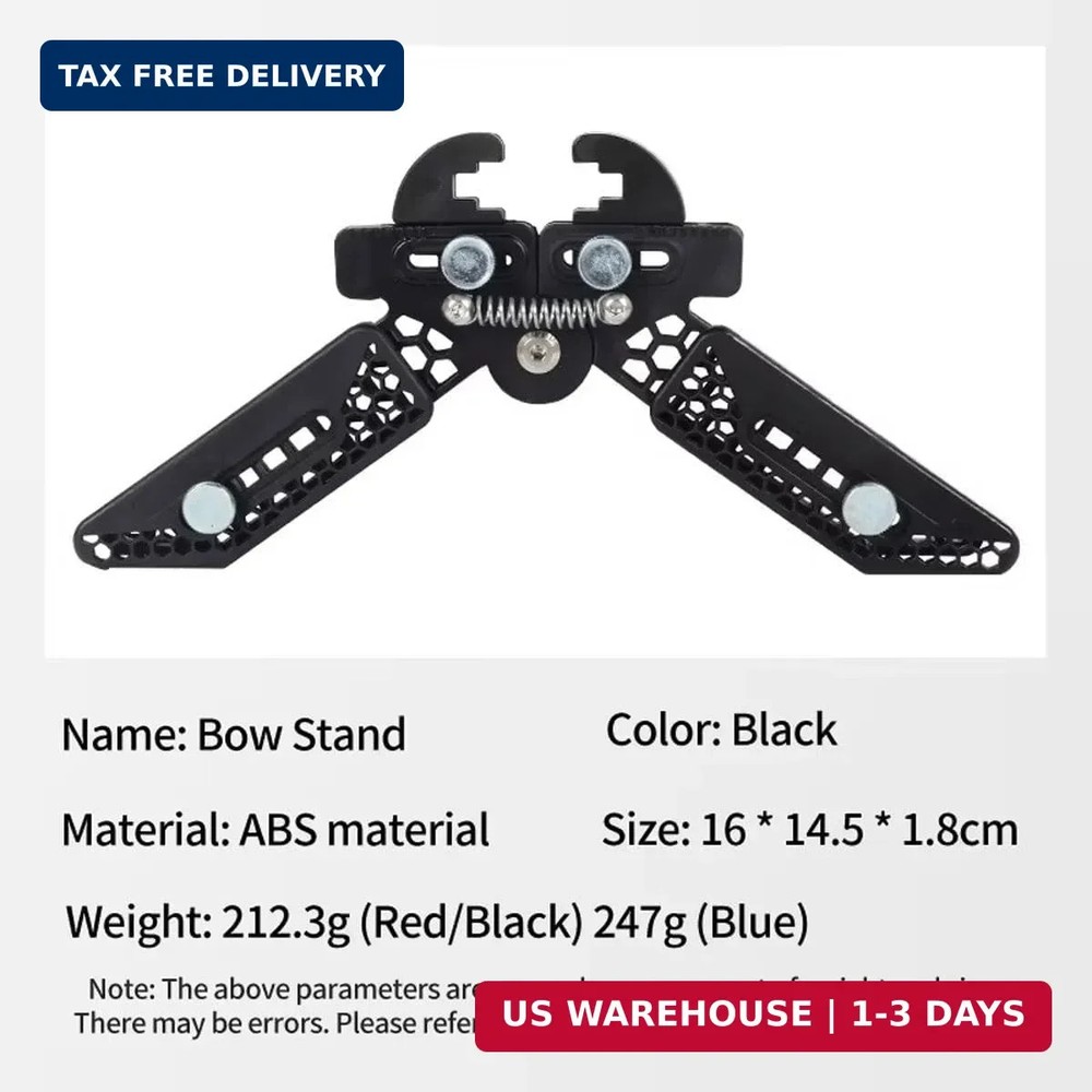 FUNTRESS Bow Stand Foldable Archery Compound Bow Stand Archery Compound Bow Rack