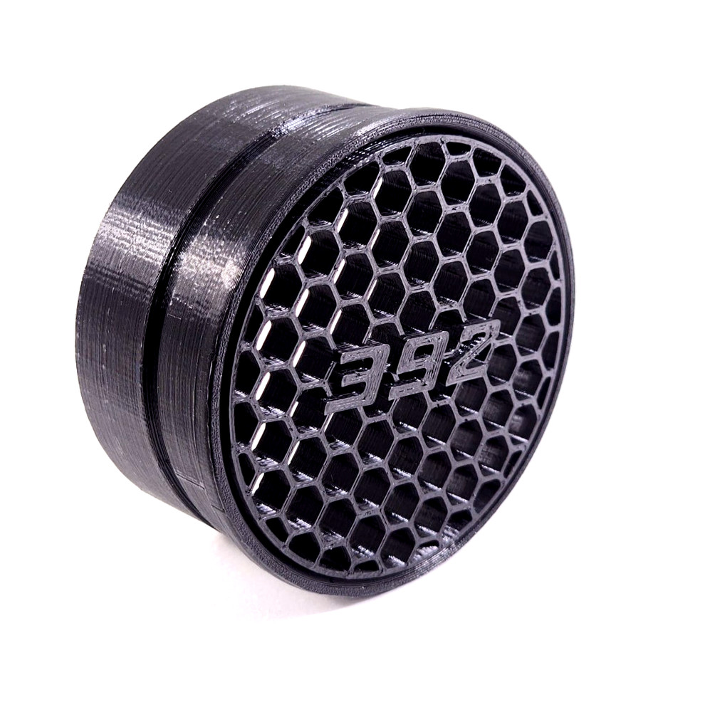 Dodge Challenger Intake Ring Headlight Insert Grille Cap Cover (Pair)