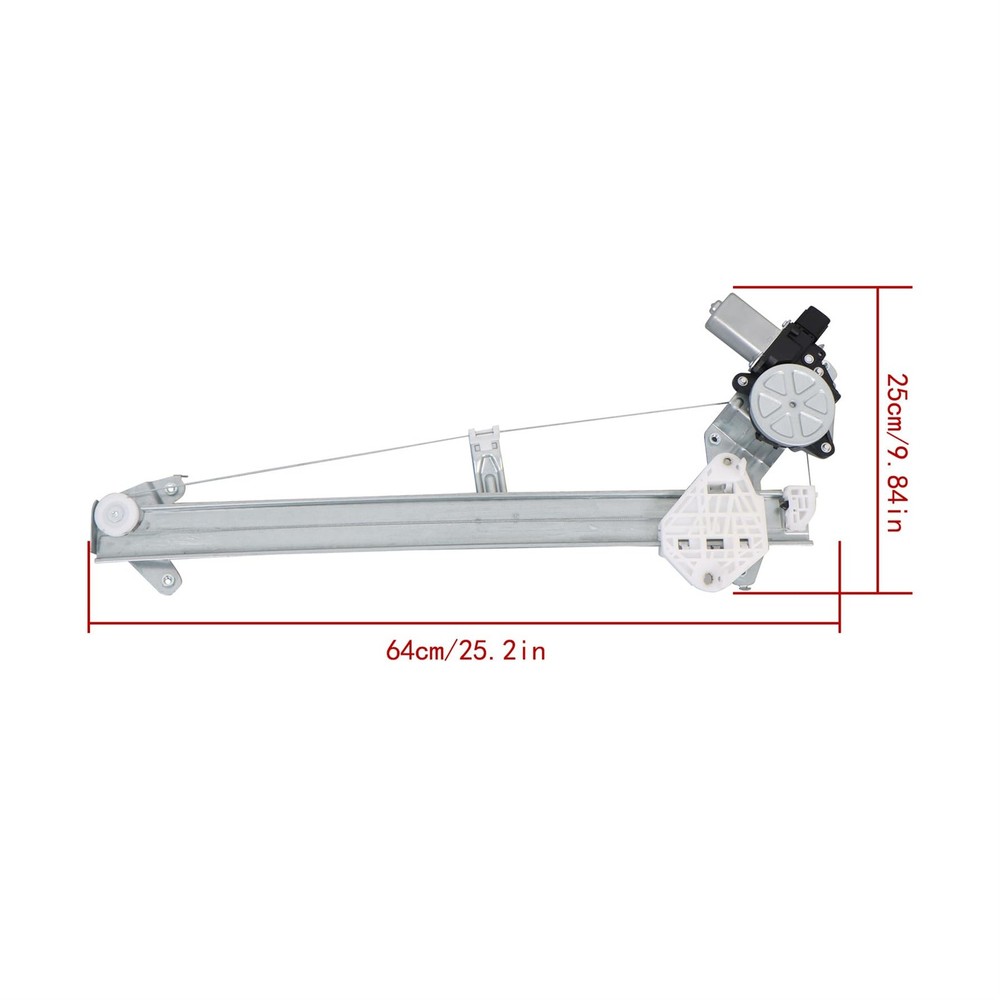 Front Passenger Side Power Window Regulator with Motor for Forester 2014-2018