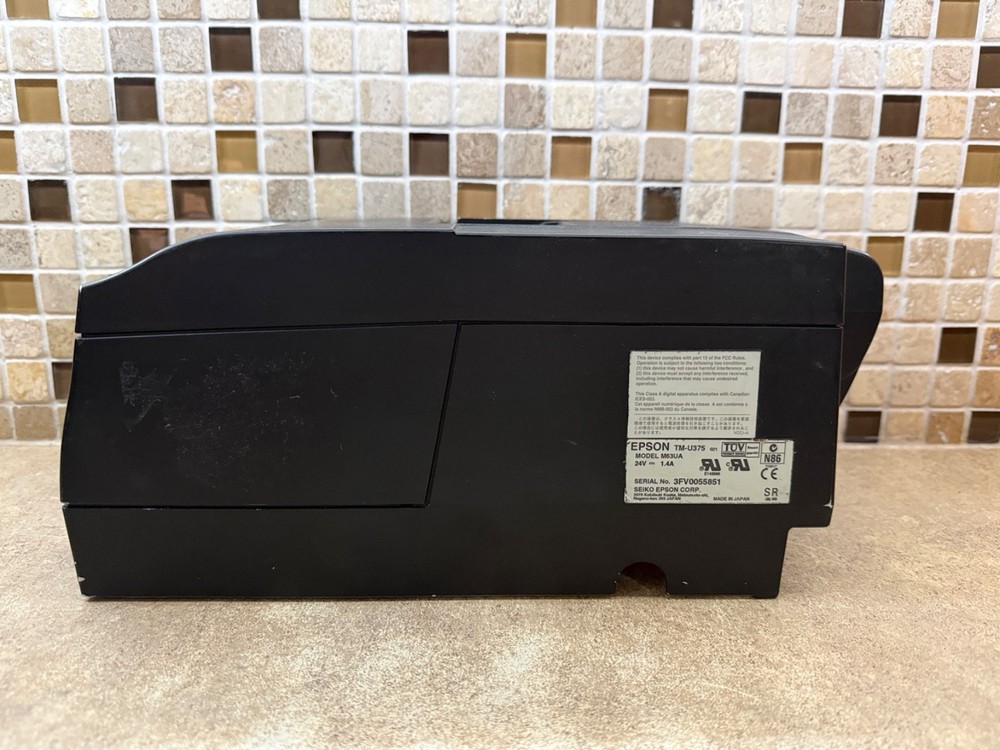 EPSON TM-U375 M63UA Dot Matrix POS Receipt Printer