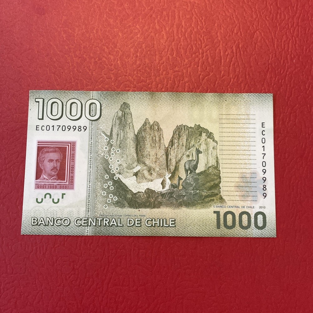 Chile- 1000 Pesos-2010