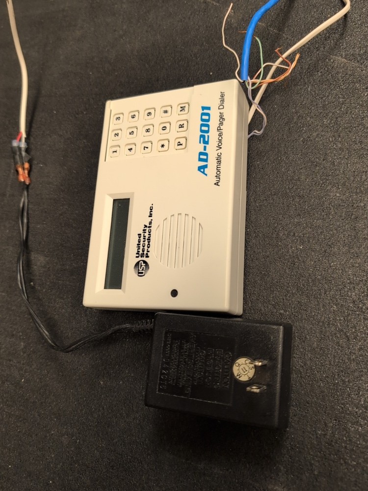 United Security Products AD-2001 Automatic Voice Pager Dialer