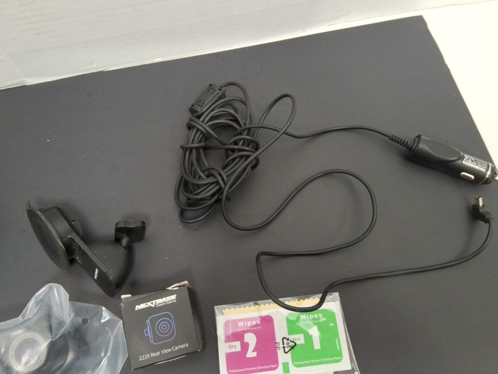 NextBase 222X Dash Cam Rear Cam Bundle- USED
