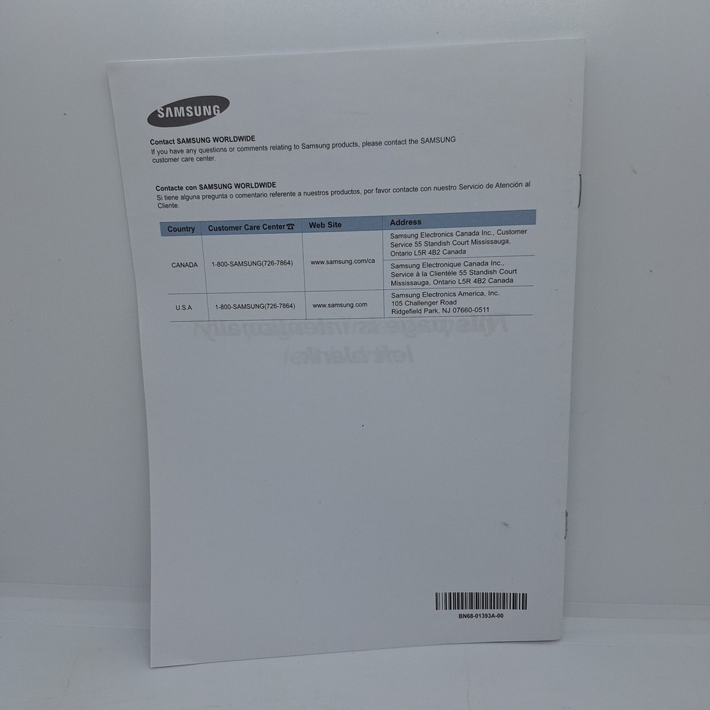 Samsung LCD TV Series 5 550 User Manual & Quick Setup Guide