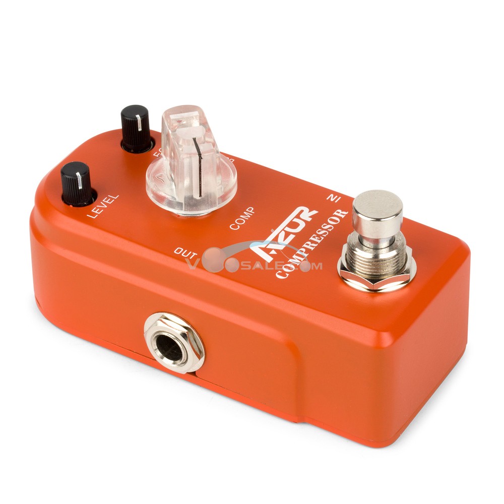 AZOR Compressor Guitar Pedal AP-305 Micro Effects Pedals Guitar Accessories 9V