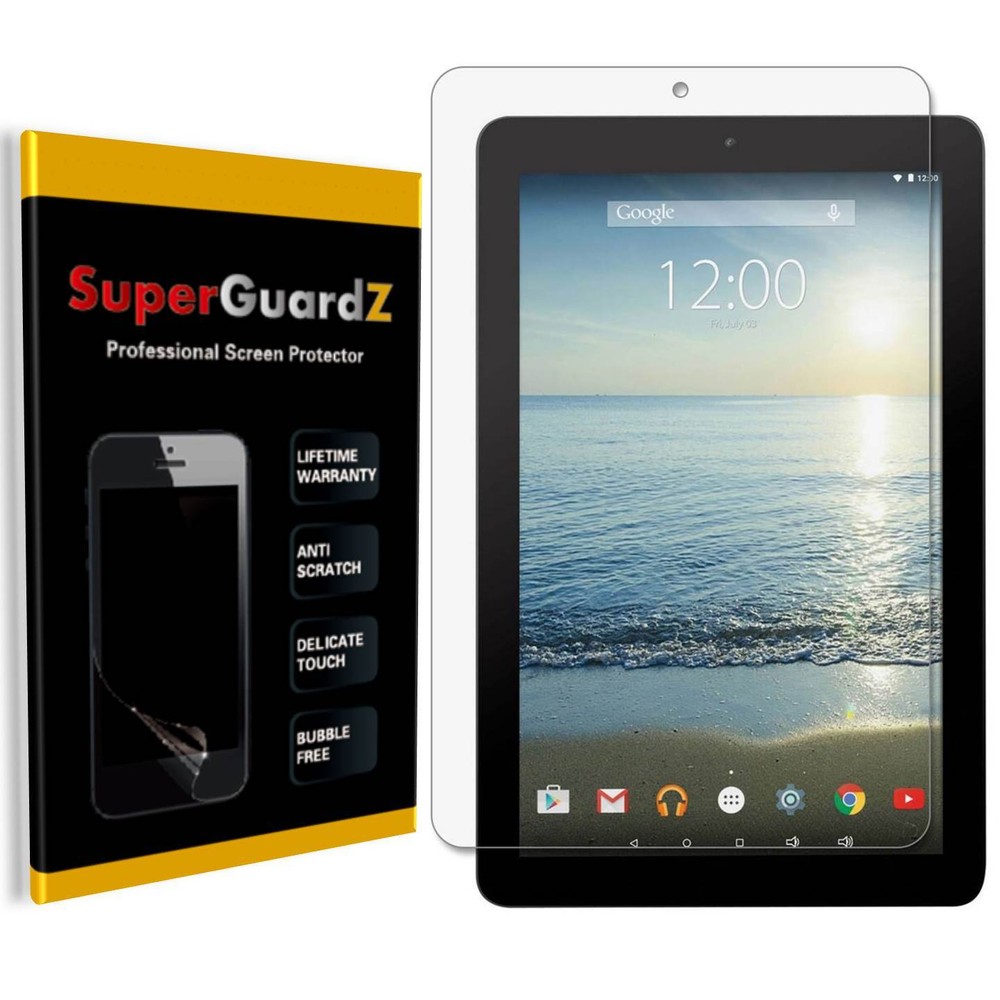 3X SuperGuardZ Clear Screen Protector Guard For RCA Viking II Pro (RCT6603W87)