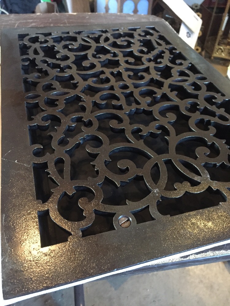 Antique Heating Grate Oversize Unique Size Tc 70