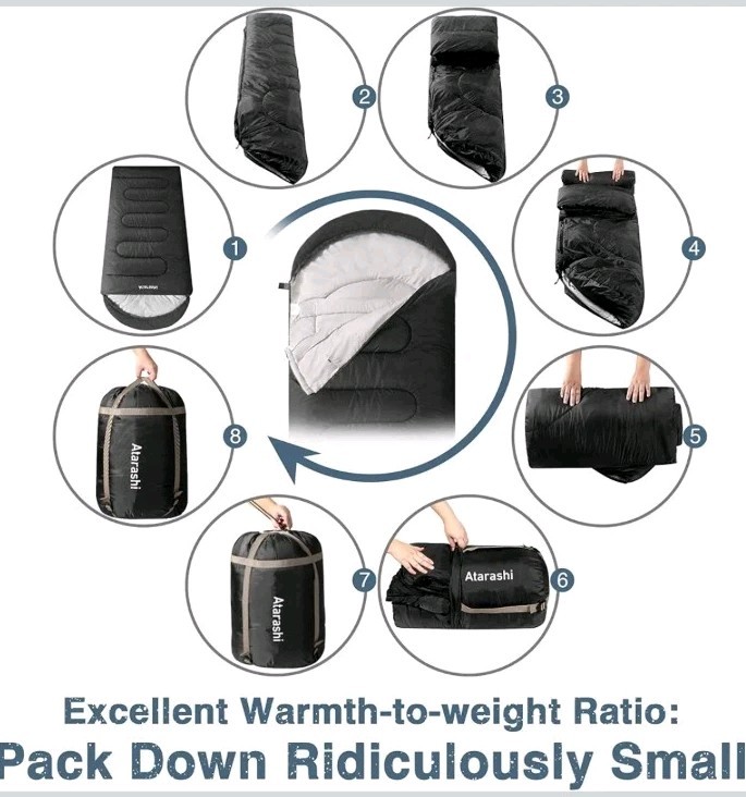 Atarashi Sleeping Bag (Used Only Once)