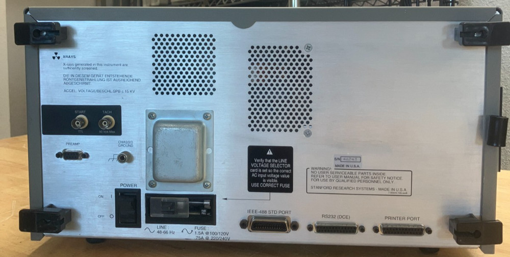Stanford Research SR785 Two-Channel Dynamic Signal Analyzer
