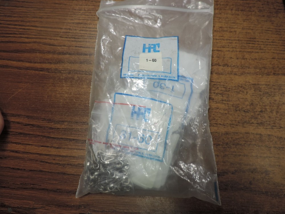 HPC Key Replacement Tags - #1-60