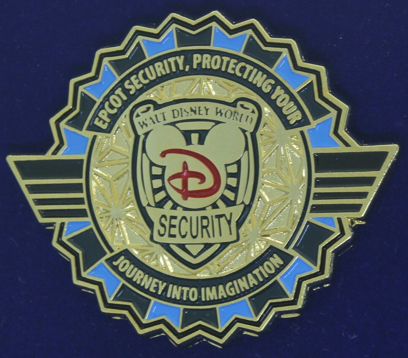 Walt Disney World EPCOT Security Challenge Coin
