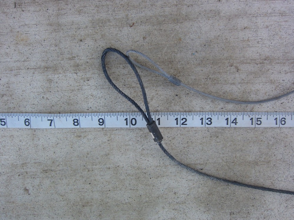 Hook w 24" & 30" Extension Wire, Used
