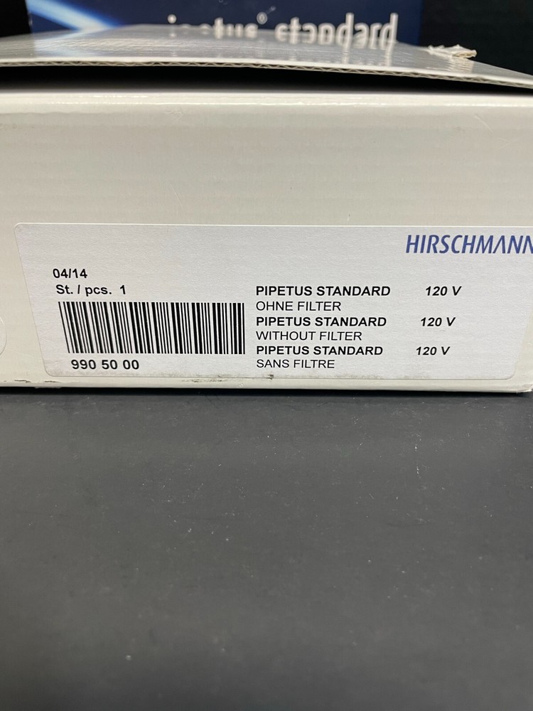 Hirschmann Pipetus Standard Electronic Pipette