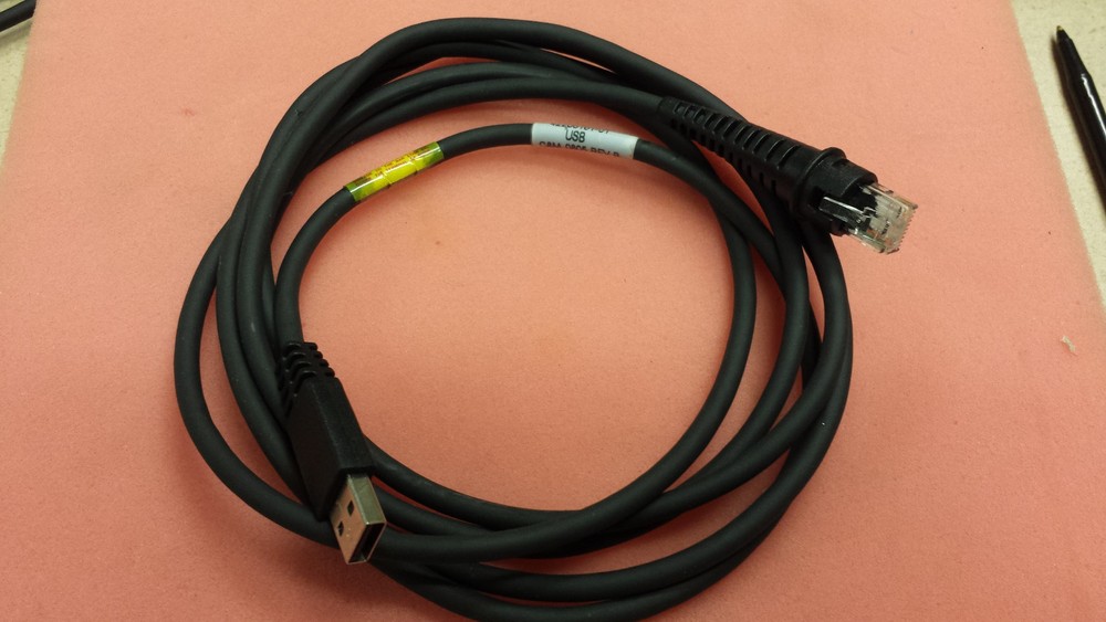 42206161-01 Honywell/Hand held scanner  cable 7'6" USB Type A