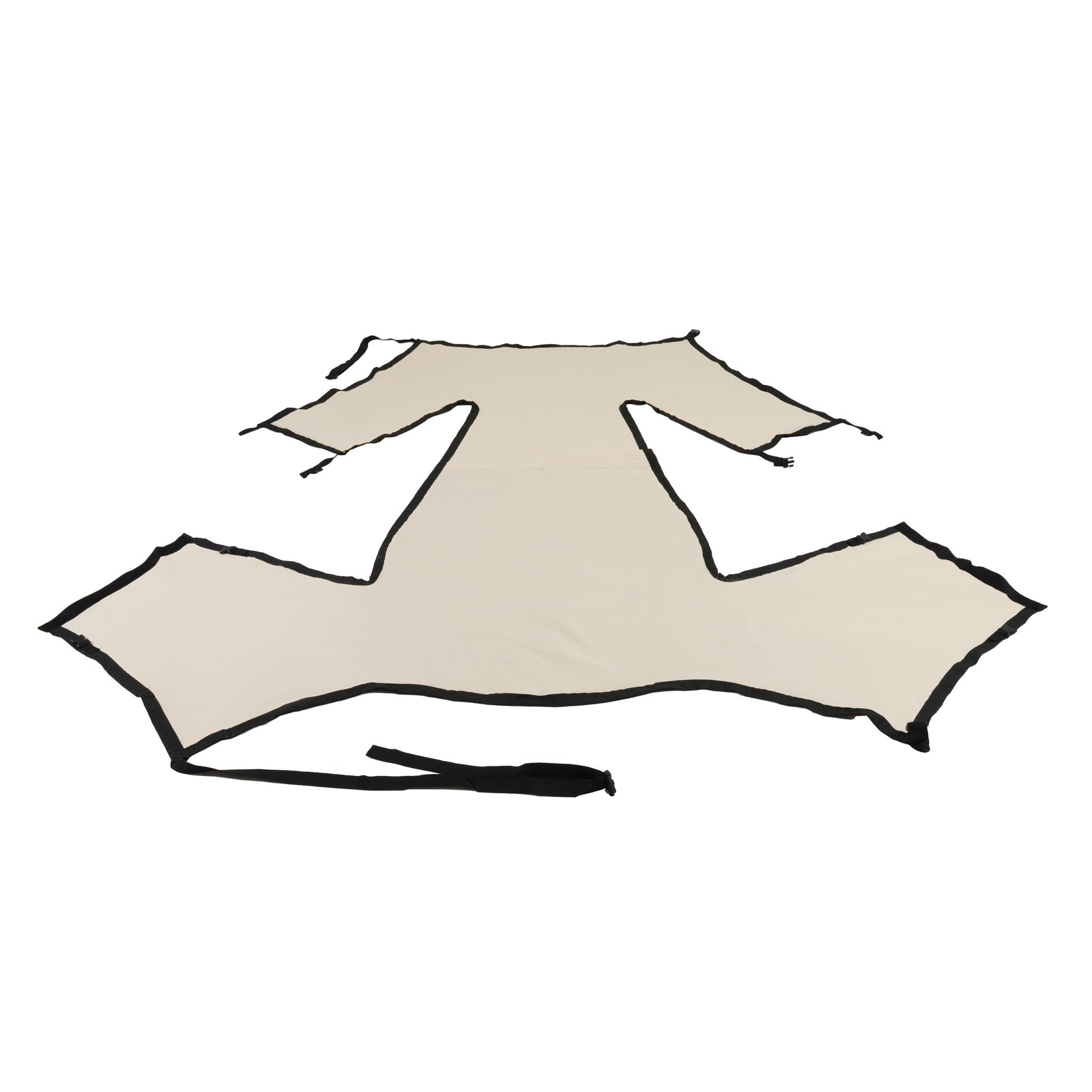 Aircraft Cabin and Windshield Cover White Canvas For Cessna 150 Cessna 152