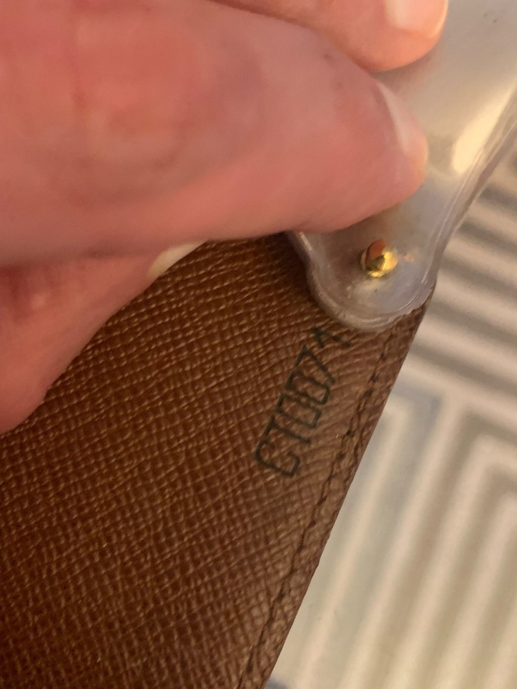 Authentic Vintage Louis Vuitton Monogram Pression Cards Case !