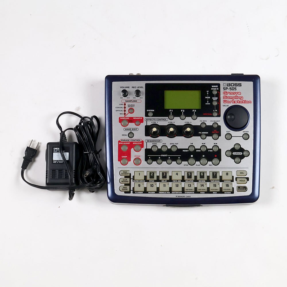 BOSS SP-505 Sampler Groovebox DJ Production Unit Tested Working from Japan