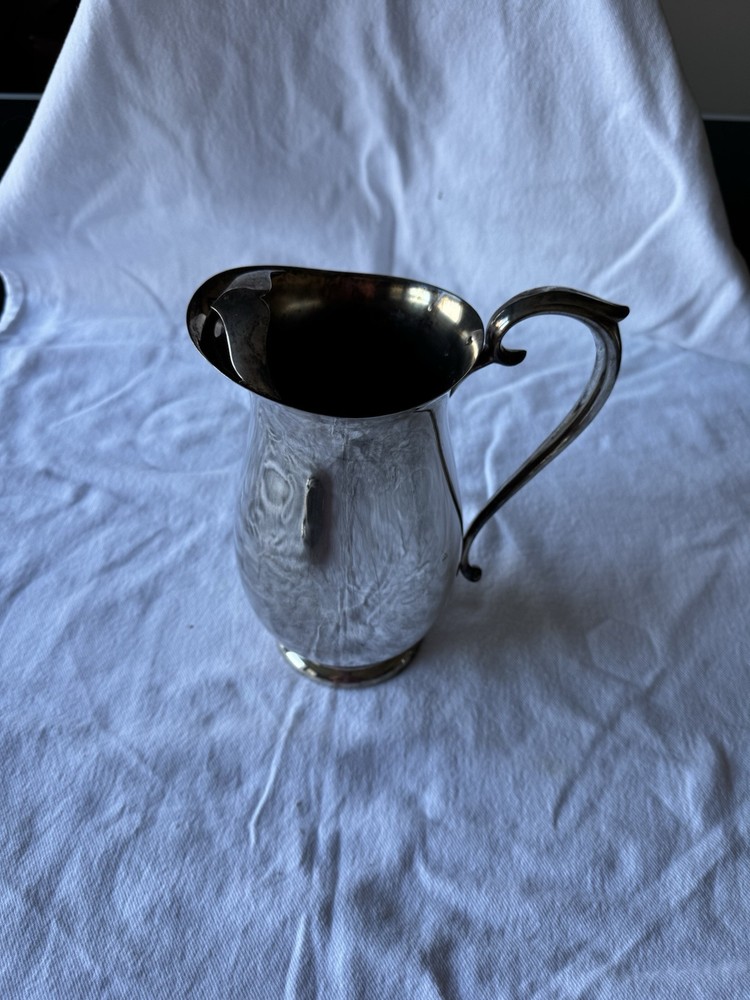 Silver water Pitcher Vintage