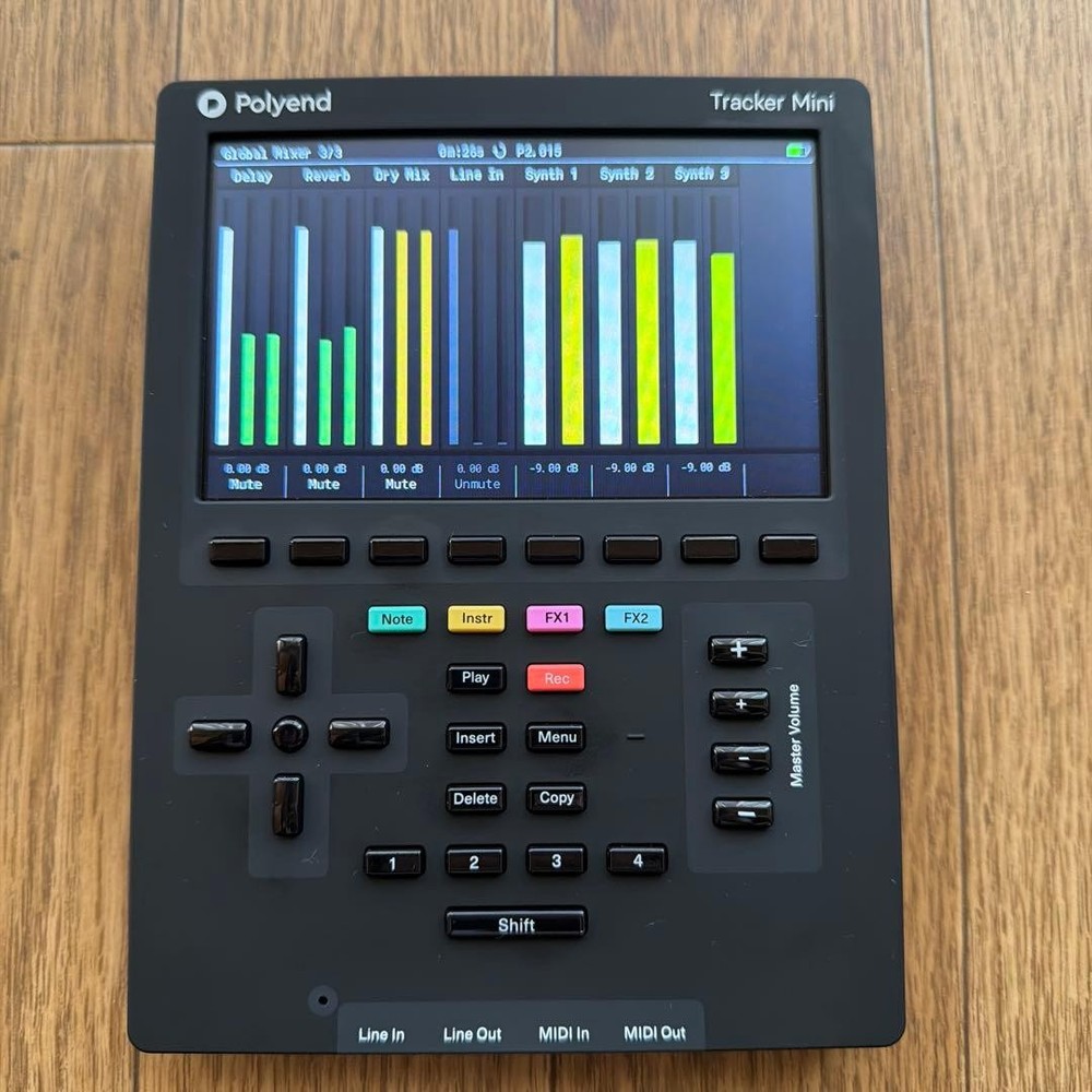 Polyend Tracker Mini Portable Workstation SAMPLER