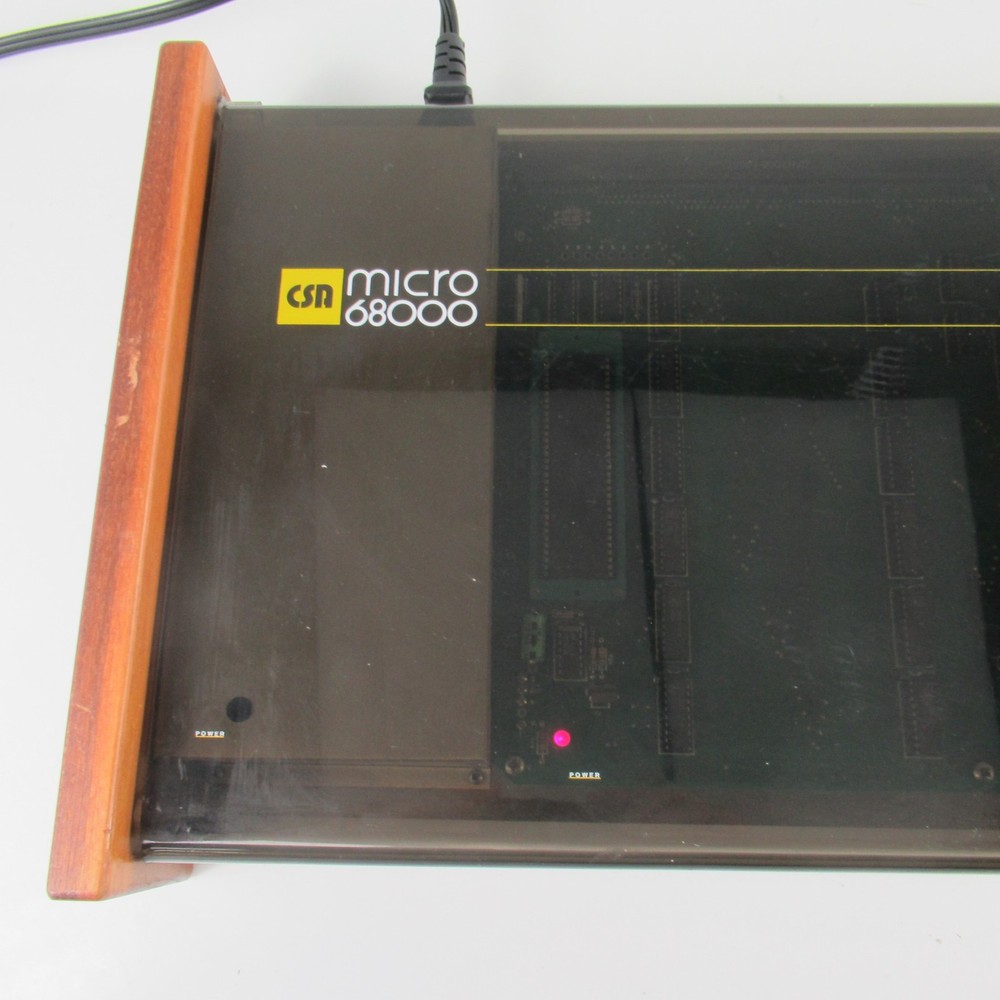 COMPUTER SYSTEM ASSOCIATES CSA MICRO 68000 BASED VINTAGE COMPUTER SYSTEM -ISSUES