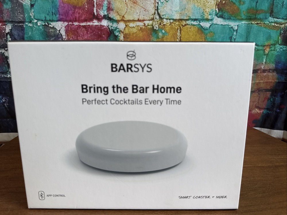 Barsys Smart Coaster & Mixer Perfect Cocktails Every Time App Controlled