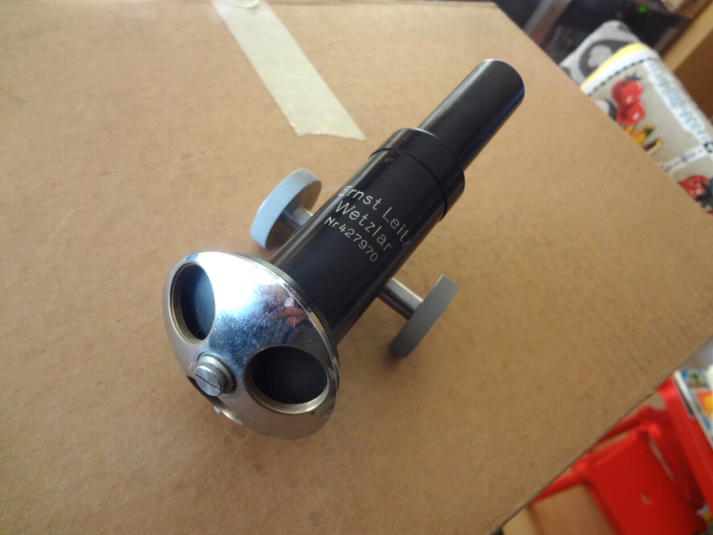Ernst Leitz Wetzlar Microscope Nr. 417970 Part