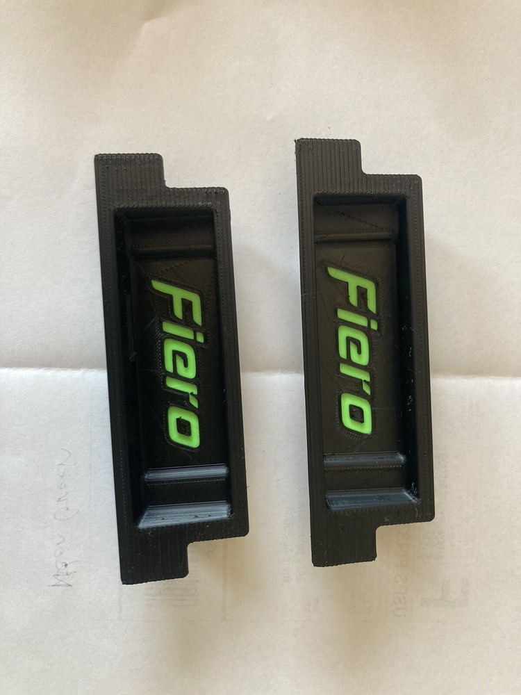 Pontiac Fiero Decorative Ashtray Insert SET - ABS Plastic.