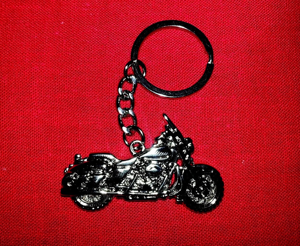 Electra-glide Bagger Motorcycle Key Chain,