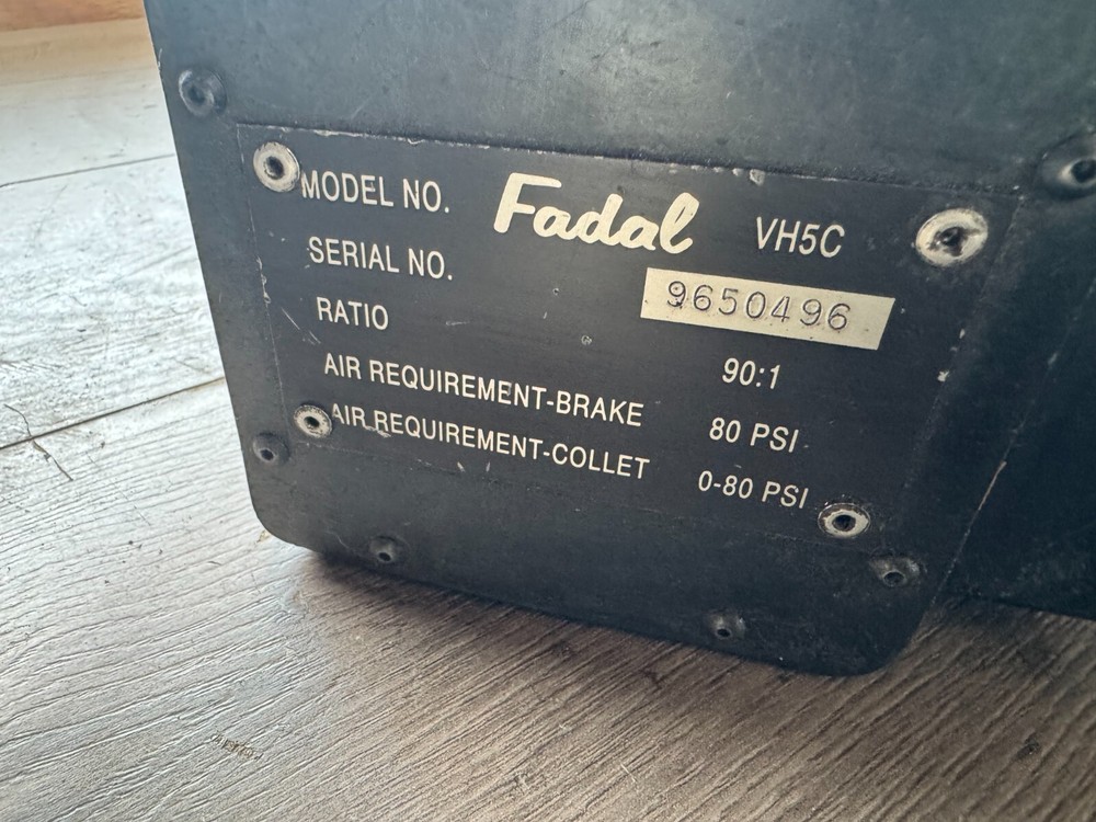 FADAL VH5C 5C COLLET INDEXER 5C 4TH AXIS