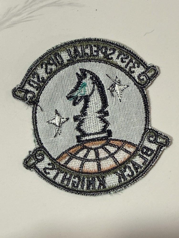 Original USAF 31st Special Operations Squadron (SOS) “BLACK KNIGHTS” Patch