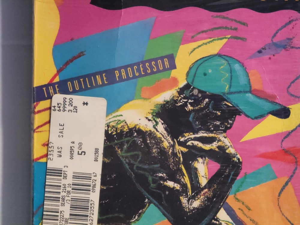 Thinking Cap The Outline Processor by Broderbund for C64 - C128 RARE. UNTESTED