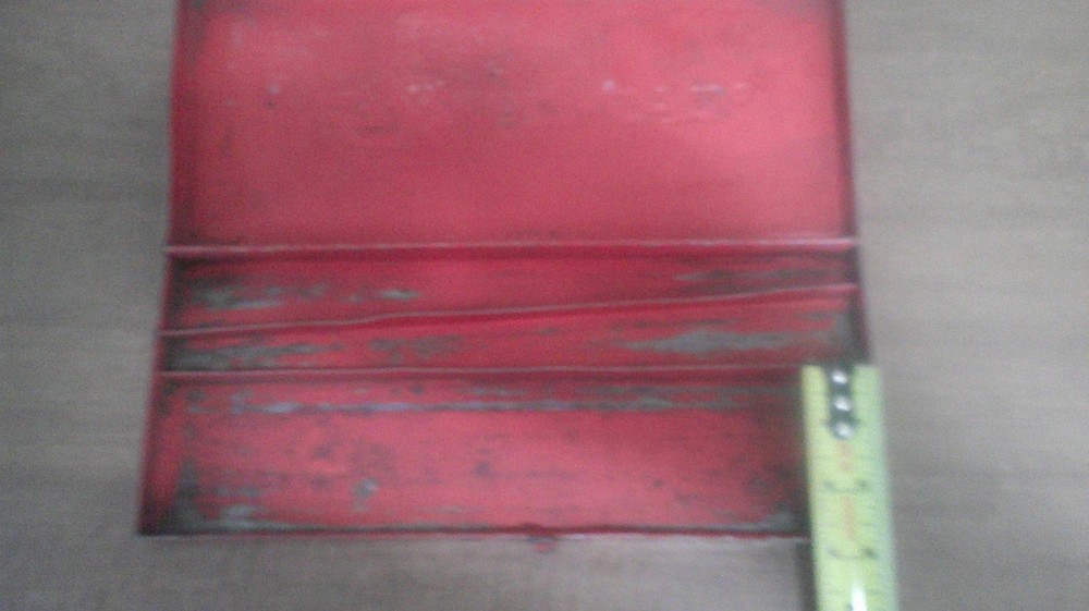 Snap On Tools USA KRA-???- Red Metal Tool Case Box