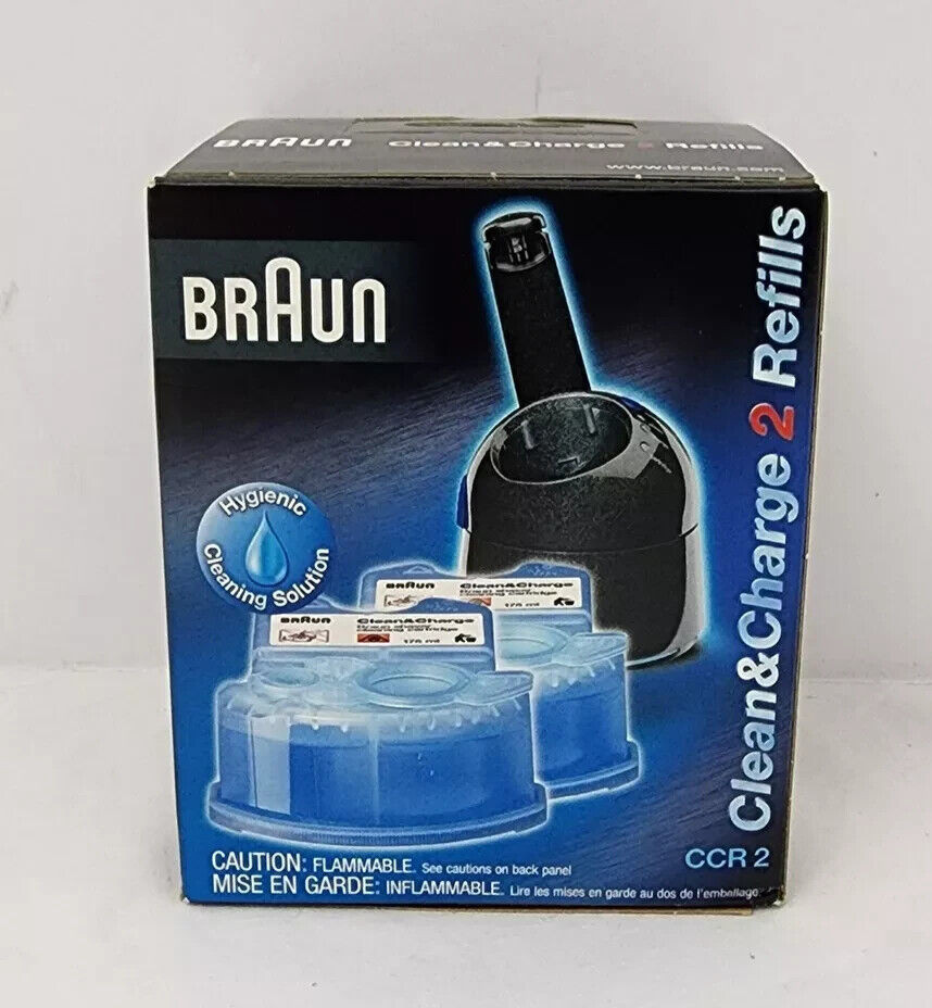 Braun Clean & Charge (CCR2) 2 Pack - Sealed