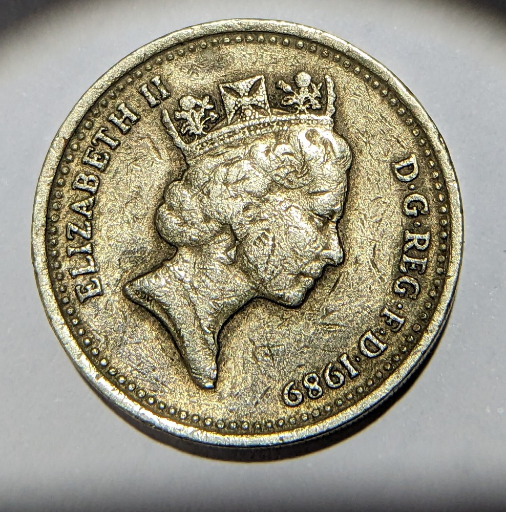 1989 one (1) UK pound
