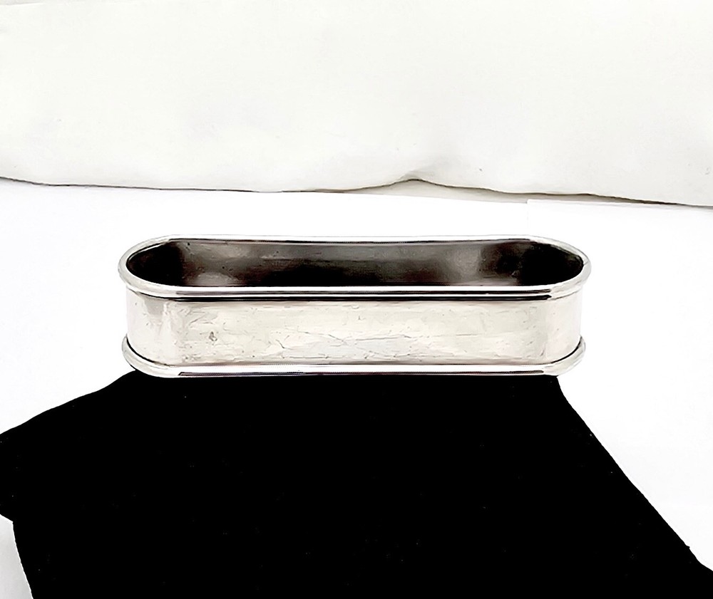 GORHAM STERLING SILVER NAPKIN RING ENGRAVED JANE,2 3/8"