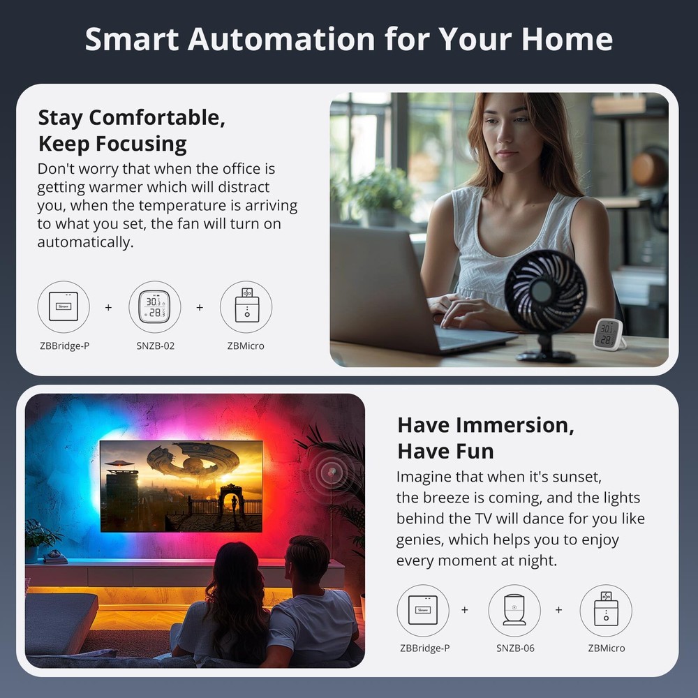 SONOFF Micro Zigbee 3.0 Smart Switch USB Adapter 36W MAX for Type A USB Devices