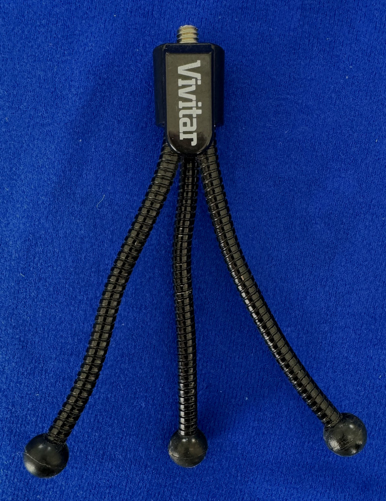 Vivitar Camera Mini-Mi Tiny TableTop Tripod 4" High Flexible