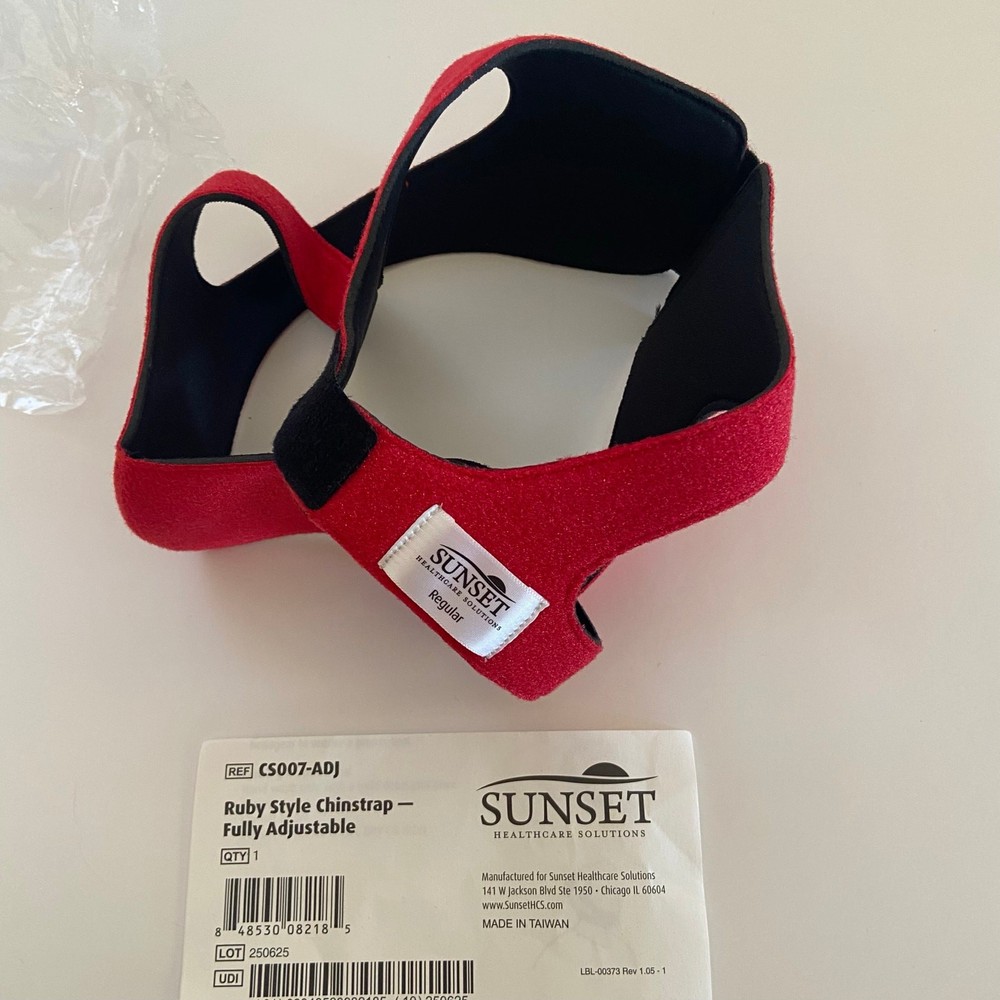 Sunset Ruby Style Chinstrap Fully Adjustable Regular Chin Strap