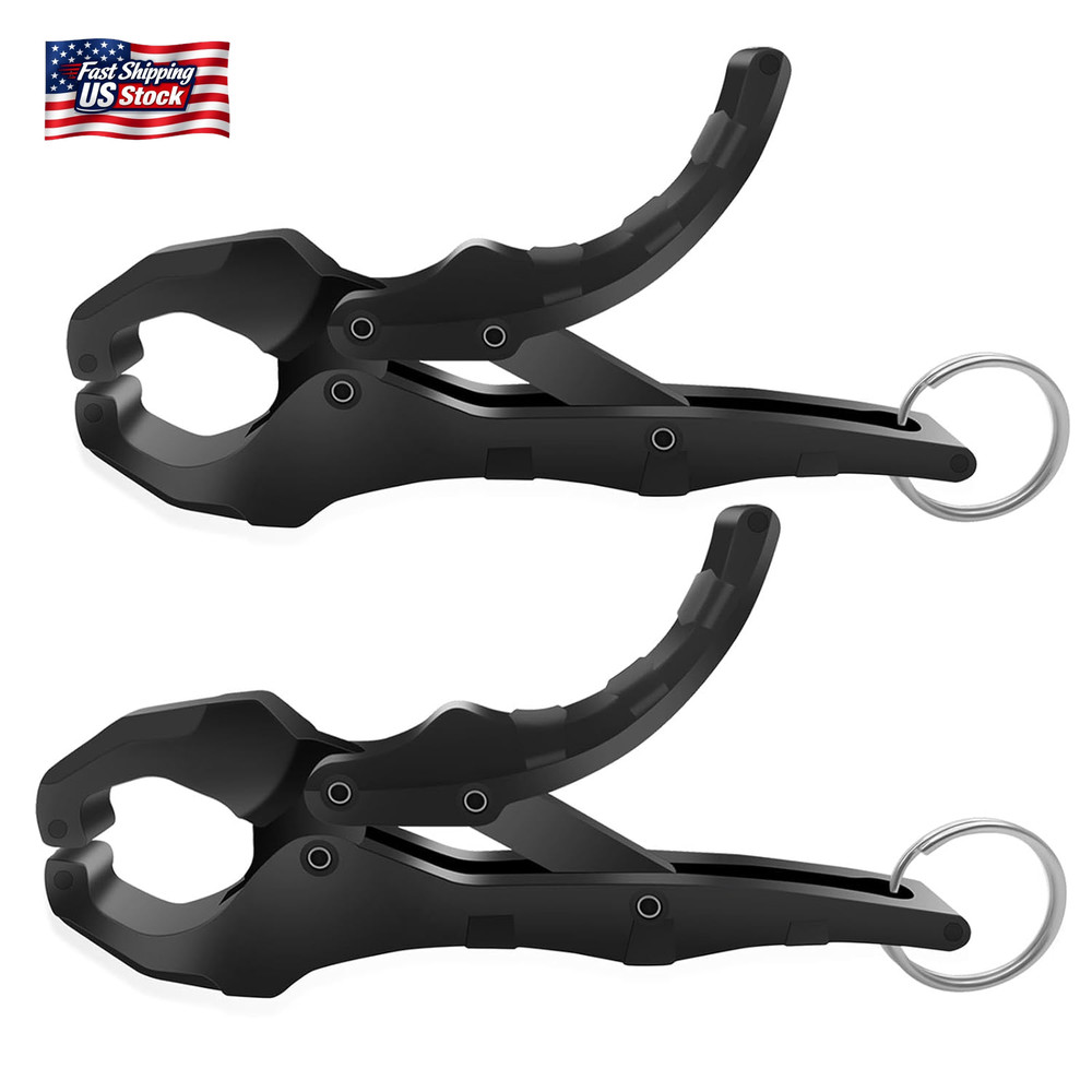 4.5'' Fish Lip Gripper, Digital Scale Hook Non-Puncture Replacement Clamp - Fish